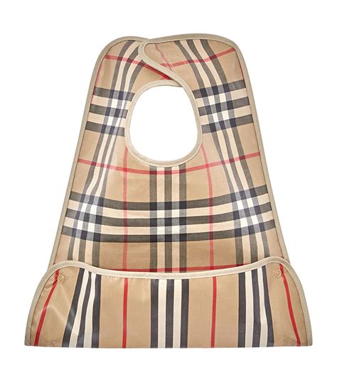 burberry bib|check and icon bib.